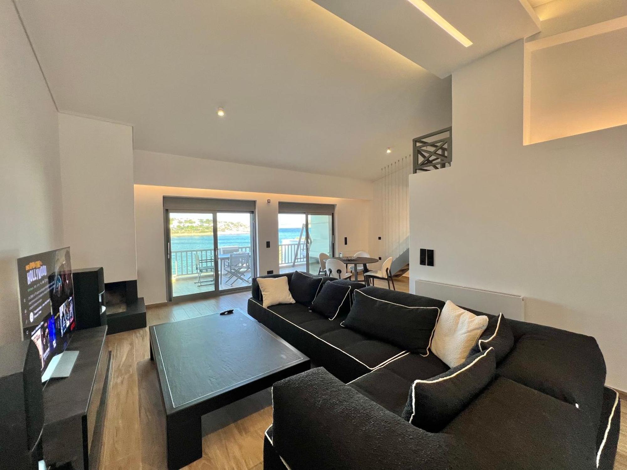 Sounio - Waterfront Luxury Spa Villa Pounta Zeza 170 Sqm On Private Beach Sounion Exterior photo