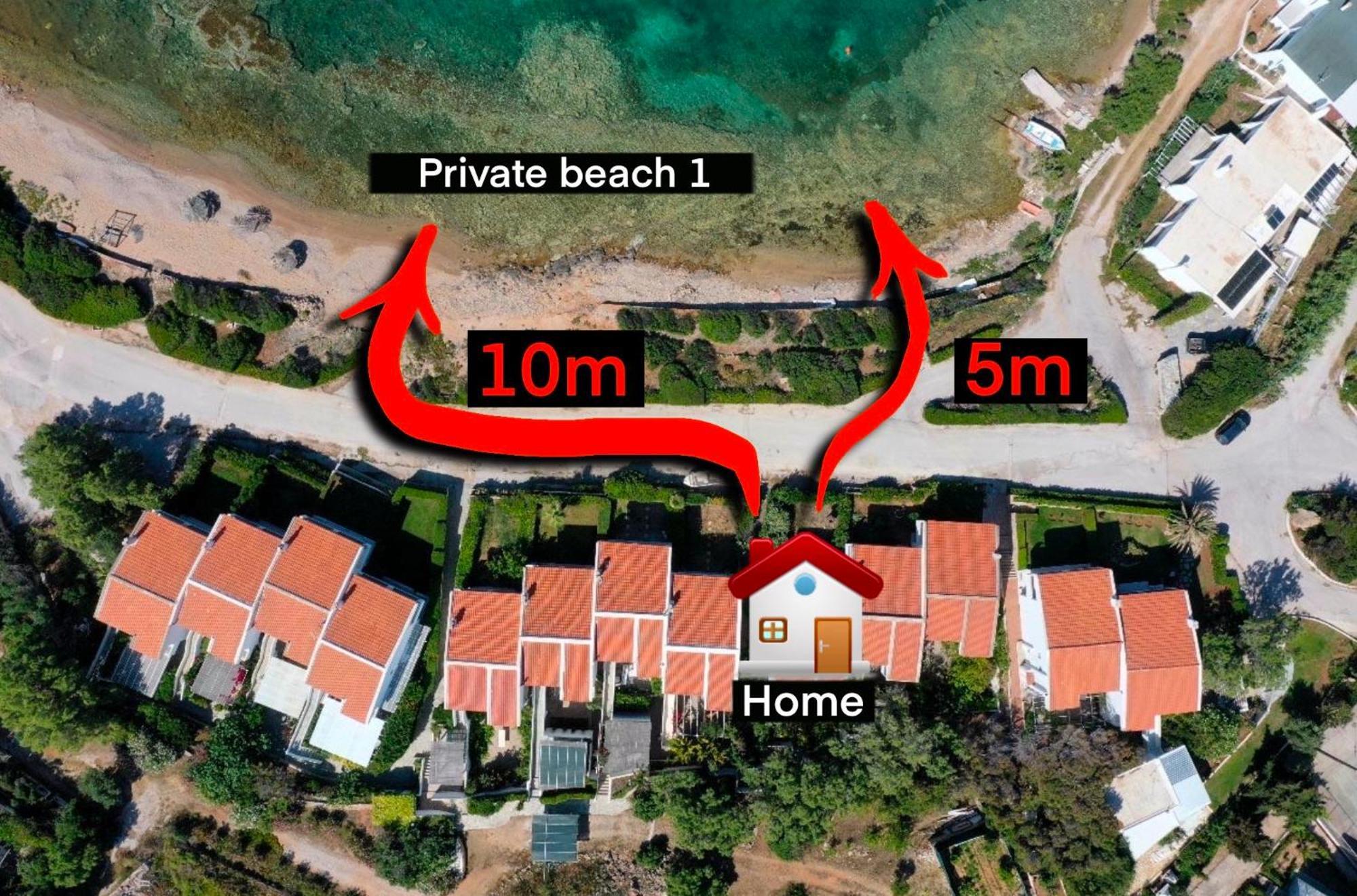 Sounio - Waterfront Luxury Spa Villa Pounta Zeza 170 Sqm On Private Beach Sounion Exterior photo